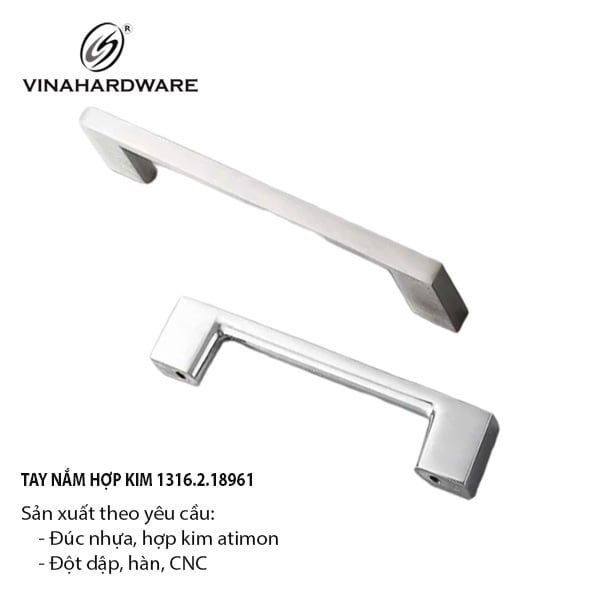 Tay nắm tủ hợp kim Vinahardware - HD0812T96