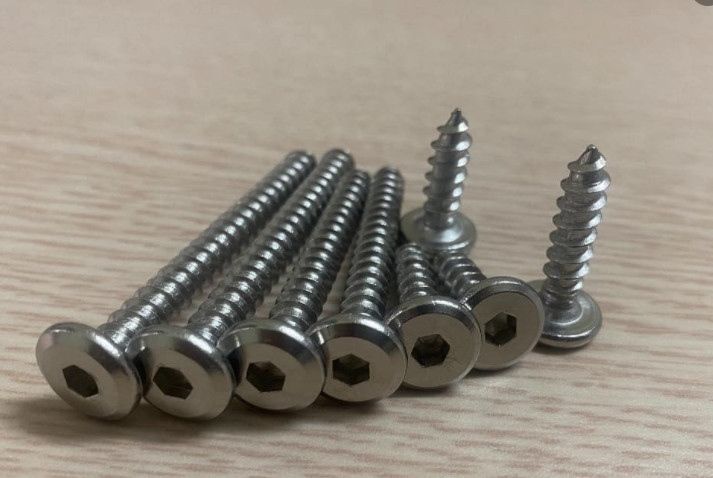 Vít gỗ lục giác chìm M6, inox 304 , inox 304 - VGLGC660I