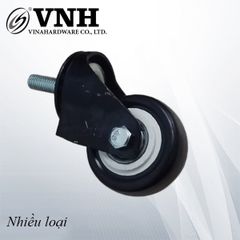 Bánh Xe PU Ty Ren Không Khóa – Mã 1403.3.25040