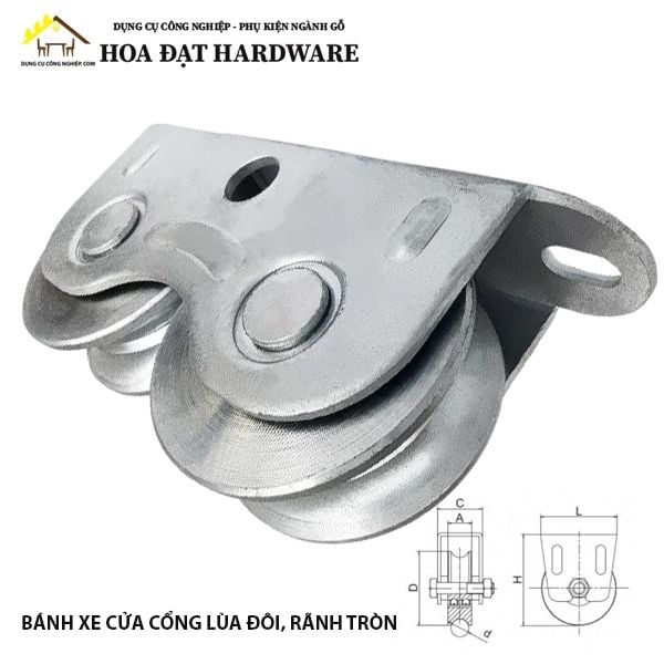 Bánh xe cổng lùa GC404025360