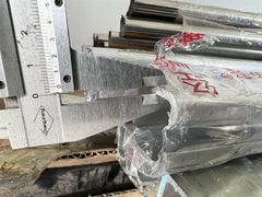 Thanh trượt nhôm cửa lùa trên dài 3m Vinahardware - AL3000L3P