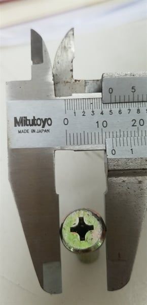 Tán dù M6 đầu bake, bảy màu - SC930M620BK