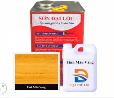 Tinh màu vàng ( sử dụng cho gỗ )-TMV01
