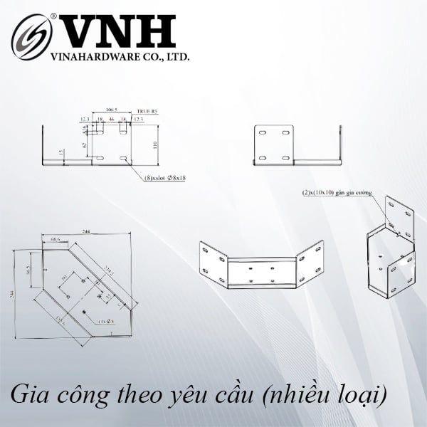 Pat (bas) sắt, hàng phôi - VNH24424403P