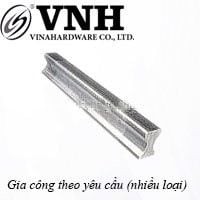 Tay nắm tủ hợp kim nhôm, loại hai đầu bóng, thân dày-HD0205