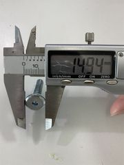 Vít gỗ lục giác chìm M7, màu trắng - VGLGC735W