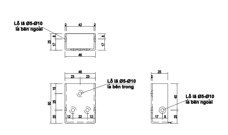 Pat (bas) sắt Vinahardware, xi bảy màu - VNH182402Z23
