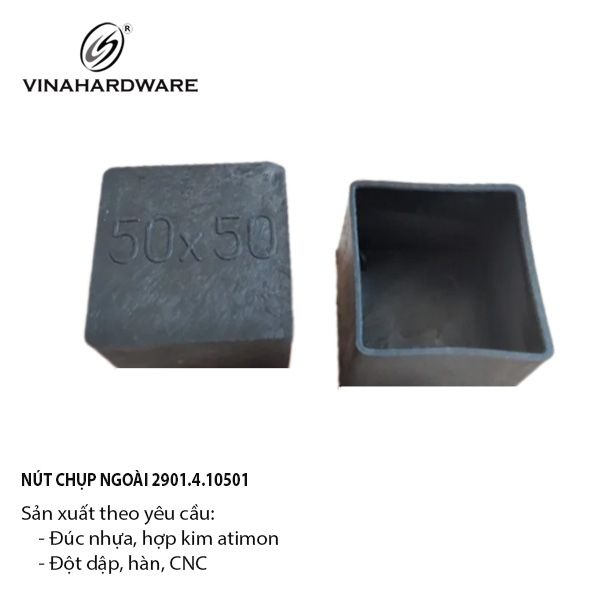 Nút Chụp Ngoài Nhựa Vuông – Mã 2901.4.10201