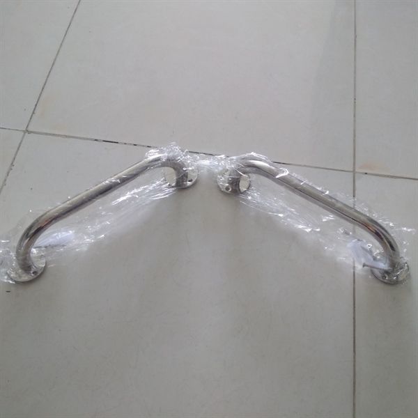 Tay nắm inox 304, kích thước 250mm, phi 19, không có nắp che đế -HD304D250K-HD304D250K