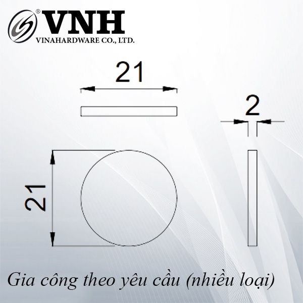 Sắt la bịt đầu, hàng phôi - VNH212102P