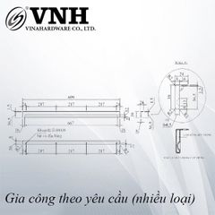 Tay nắm sắt, xi crom bóng - VNH4652438