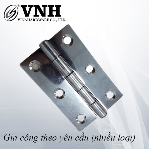 Bản Lề Lá 63x38mm – Xi Mạ Niken – Mã 1230.3.11029