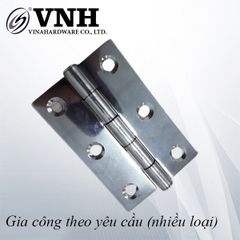 Bản Lề Lá 63x38mm – Xi Mạ Niken – Mã 1230.3.11029