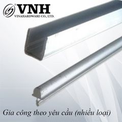 Ray nhôm cửa lùa UI màu trắng, loại mỏng Vinahardware