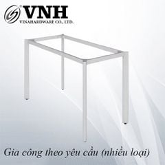 Khung Bàn Thép Sơn Tĩnh Điện Oval Lắp Ráp - Màu Trắng – Vinahardware - Mã 2300.1.10525