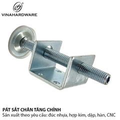 Bộ tăng chỉnh M10 khóa lục giác kèm pat chữ U dày 3mm
