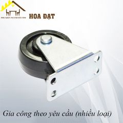 Bánh xe tủ một chiều, màu đen Vinahardware - CT0965D40