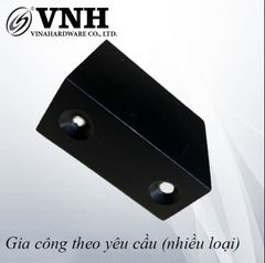 Tay nắm nhôm hình L, sơn đen - HD5776B
