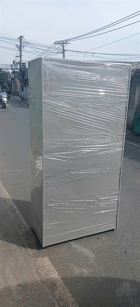 Tủ sắt đựng dụng cụ vệ sinh, sơn xám Vinahardware - VNH1830915X