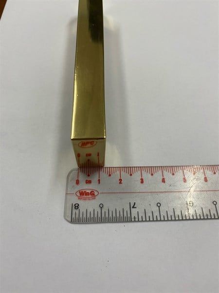 Tay nắm vàng đồng cao cấp tâm 108mm, L30xH25xW14mm - HD0130