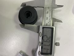 Bánh xe nhựa gắn bas trụ tròn, màu đen Vinahardware - CT0015B