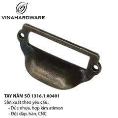 Tay nắm tủ sò