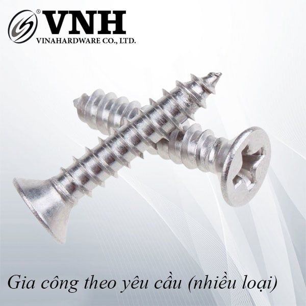 Vít đầu bằng răng nhuyễn M5, inox 304 -ZS560IN
