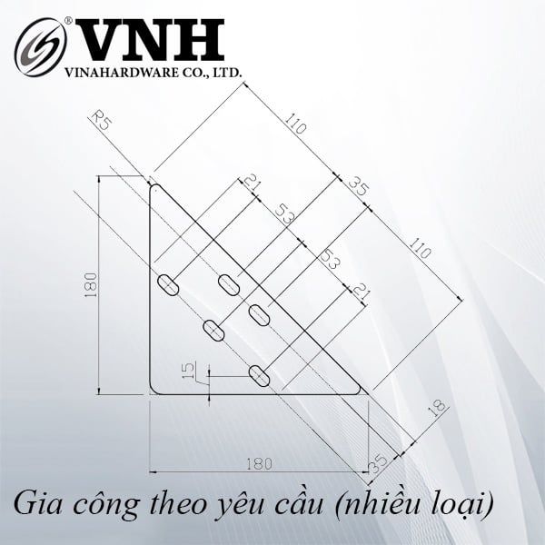 Pat (bas) sắt, hàng phôi - VNH2551805P