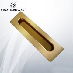 Tay nắm tủ đồng hoa văn cổ điển cao cấp Vinahardware - VNH177D128