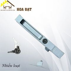 Khóa cửa lùa, màu trắng sữa - KT09333