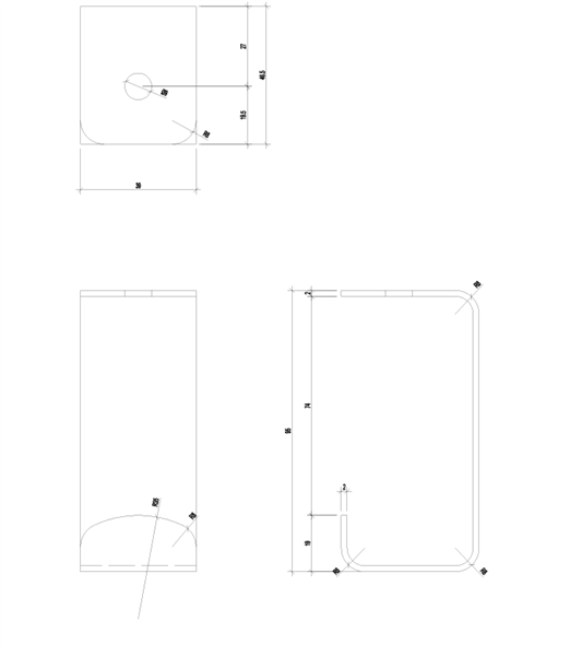 Pat (bas) sắt sơn đen mờ Vinahardware - VNH95392B