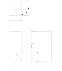 Pat (bas) sắt sơn đen mờ Vinahardware - VNH95392B