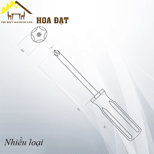 Tuốc nơ vít 160mm - TNV0160
