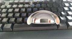 Tay nắm sò, nikel bóng, 73mm Vinahardware- HD0029