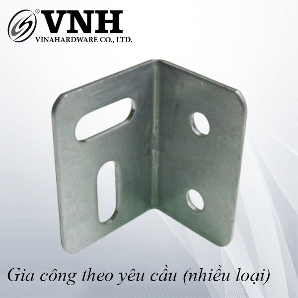 Pát (bas) ke vuông 27x25x1.2mm, xi trắng - VNH272512