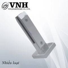 Trụ ngàm kính cao 200mm, inox 304 - VNH200NK