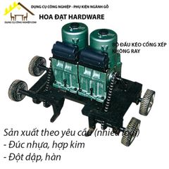Bộ đầu kéo motor cổng xếp không ray FDG12450