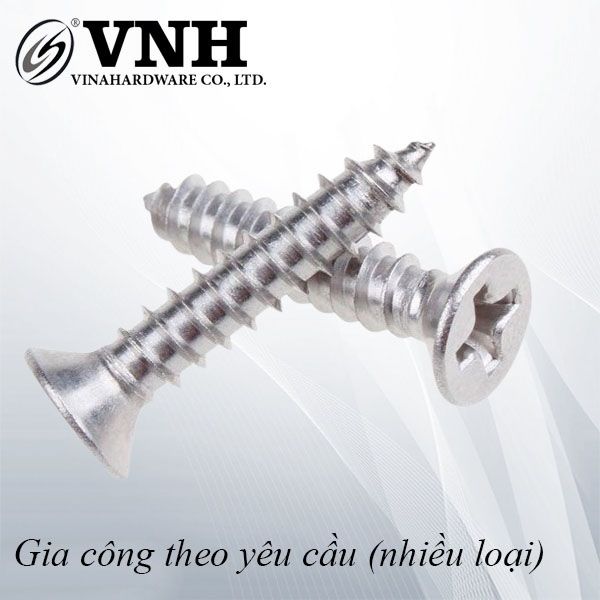 Vít đầu bằng răng nhuyễn M4, inox 304 - HDSB329-ZS420I
