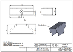 Khung Bàn Thép Sơn Tĩnh Điện Oval Lắp Ráp - Màu Đen – Vinahardware 2300.1.11846