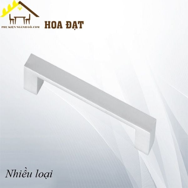 Tay nắm hợp kim kẽm Ivan , màu crom mờ HD004D128