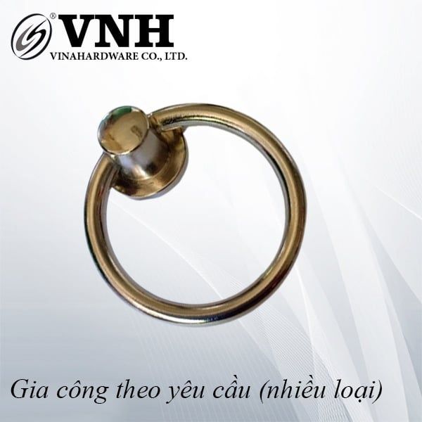 Tay nắm khoen tròn phi 50mm Vinahardware -HD0047V