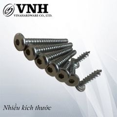 Vít gỗ lục giác chìm M7, inox 304 - VGLGC760IN