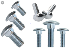 Bulong cổ vuông M6, màu trắng Vinahardware - HSS620CVT