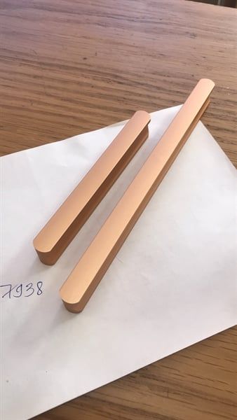 Tay nắm hợp kim nhôm, màu vàng hồng Vinahardware - HD0106V96