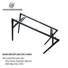 Khung bàn gấp xếp gọn tiện dụng Vinahardware – Mã 2300.1.11026