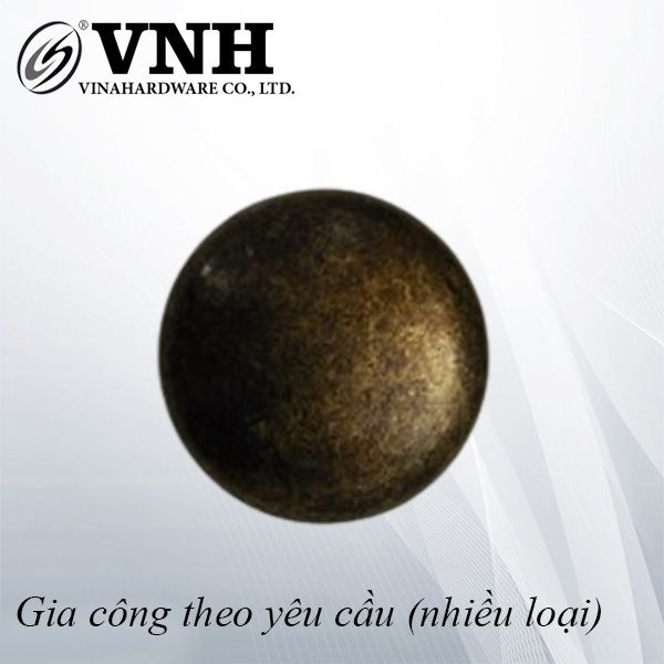 Tay nắm tủ tròn 31x27mm Vinahardware -HD0025D