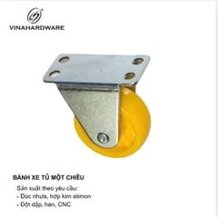 Bánh xe tủ một chiều đường kính 40mm màu vàng Vinahardware - CT0966D40