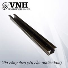 Thanh trượt nhôm cửa lùa loại rãnh đặt trên Vinahardware