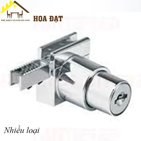 Khóa nhấn kính khung nhôm - Mã 6300.2.02960