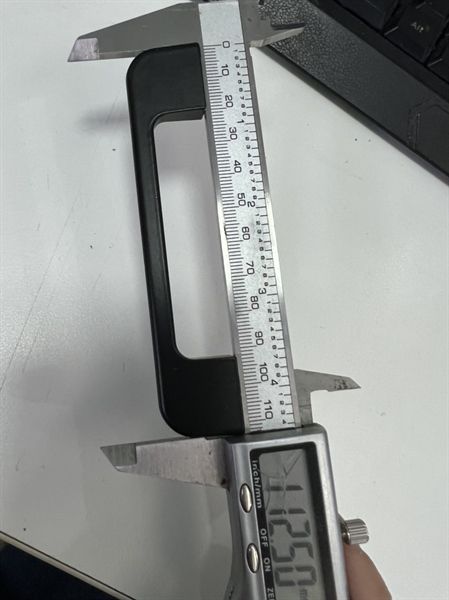 Tay nắm tủ hợp kim nhôm loại nhẹ, màu đen-HD0401B600N